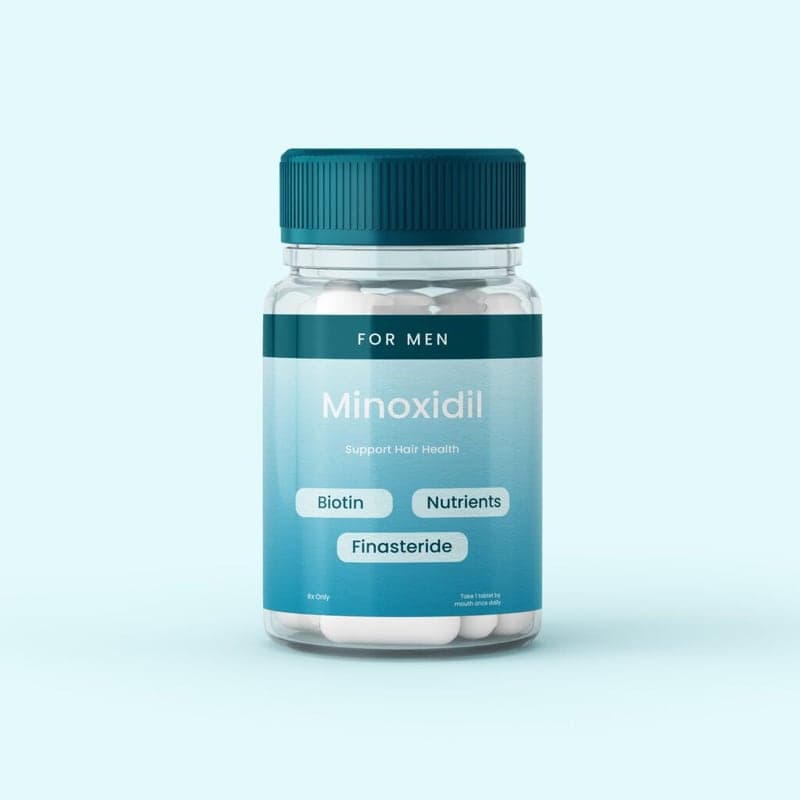 Oral Minoxidil + Finasteride + Biotin