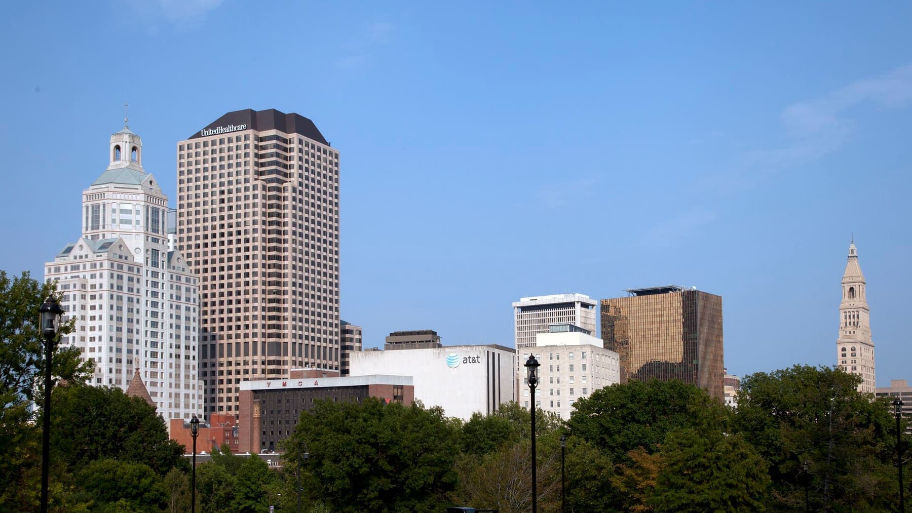 Connecticut: Skyline view of Hartford, Connecticut LCCN2012630567