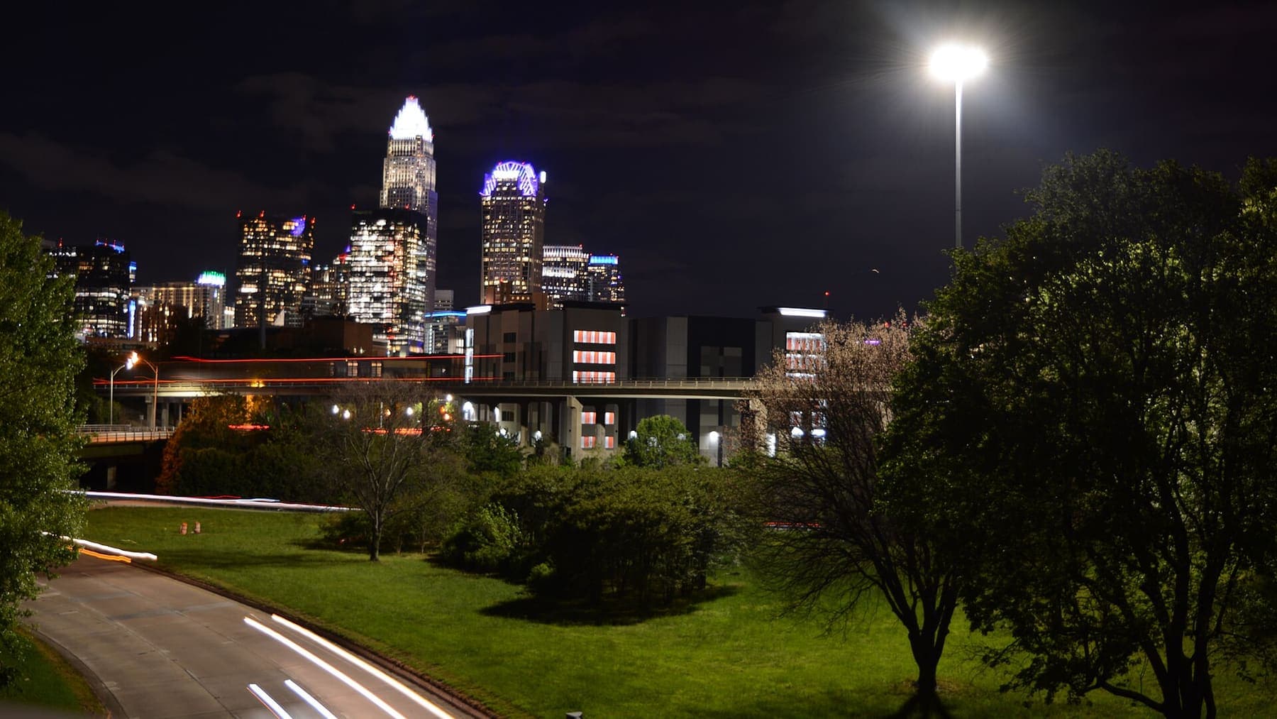 North Carolina: Timelapse of Charlotte Skyline