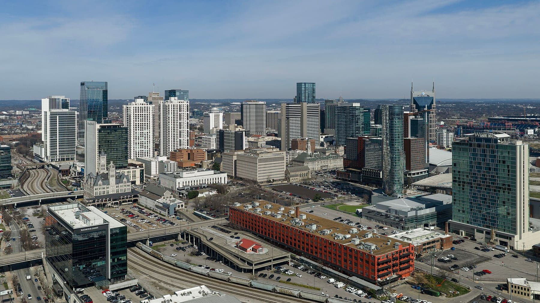 Tennessee: Nashville, TN skyline