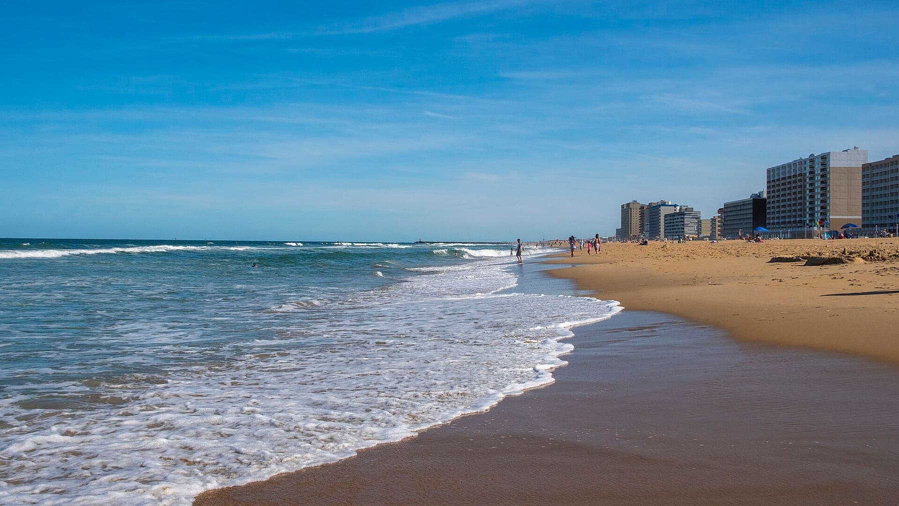 Virginia: A landscape view of Virginia Beach, VA