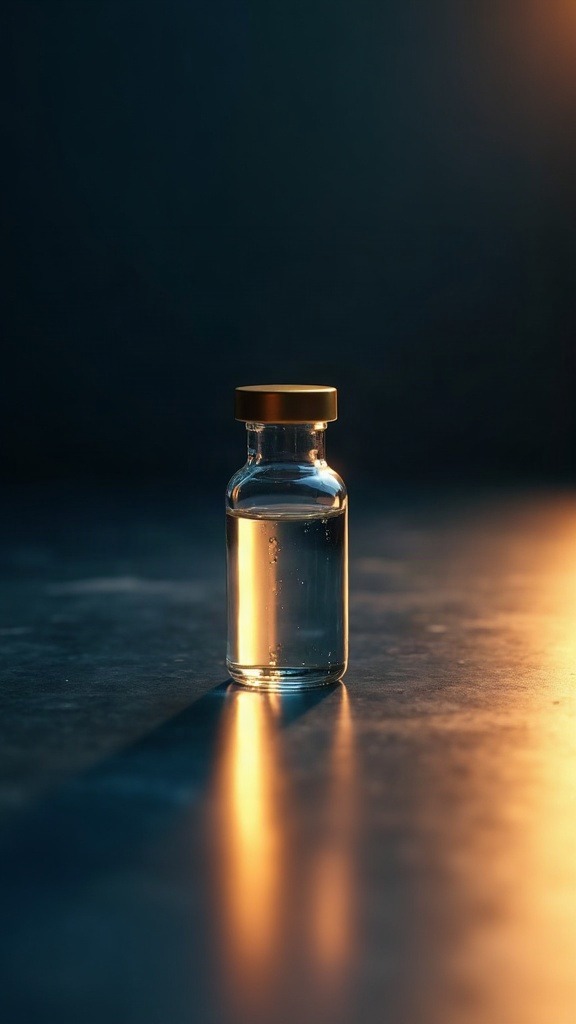 Representative medication vial for Sermorelin treatment
